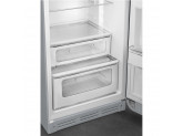 Отдельностоящий двухдверный холодильник, стиль 50-х годов, 60 см, Серый Smeg FAB30RSV5