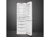 Отдельностоящий двухдверный холодильник, стиль 50-х годов, 60 см, Белый Smeg FAB32RWH3