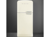 Отдельностоящий двухдверный холодильник, стиль 50-х годов, 80 см, Кремовый Smeg FAB50LCR