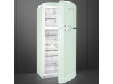 Отдельностоящий двухдверный холодильник, стиль 50-х годов, 80 см, Светло-зеленый Smeg FAB50RPG