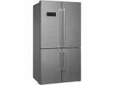 Отдельностоящий 4-х дверный холодильник Side-by-Side, Нержавеющая сталь Smeg FQ60X2PE1