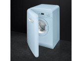 Отдельностоящая стиральная машина, 60 см, Голубой Smeg LBB14PB-2