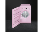 Отдельностоящая стиральная машина, 60 см, Розовый Smeg LBB14PK-2