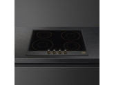 Индукционная варочная панель, 60 см, Антрацит Smeg SI764AOM