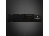 Компактный духовой шкаф, комбинированный с микроволновой печью, 60 см, Чёрный Smeg SF4604PMCNR