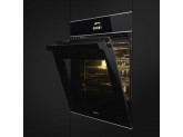 Многофункциональный духовой шкаф с функцией пиролиза, 60 см, Чёрный Smeg SFP6604PNXE