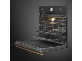 Многофункциональный духовой шкаф с функцией пиролиза, 60 см, Антрацит Smeg SFP805AO