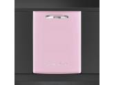 Стиль 50-х гг. Встраиваемая посудомоечная машина, 60 см, Розовый Smeg ST2FABPK