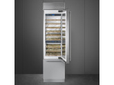 Винный холодильник отдельностоящий, 60 см, Нержавеющая сталь Smeg WF366RDX