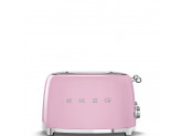 Тостер на 4 ломтика, Розовый Smeg TSF03PKEU