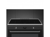 Отдельностоящий варочный центр, 90х60 см, Антрацит Smeg CG90IANT9