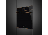 Многофункциональный духовой шкаф с пиролизом, 60 см, Черный Smeg SOP6604TPNR
