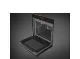 Многофункциональный духовой шкаф с пиролизом, 60 см, Черный Smeg SOP6604TPNR