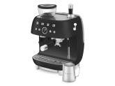 Кофемашина-эспрессо со встроенной кофемолкой Smeg EGF03BLMEU чёрный матовый