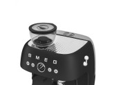Кофемашина-эспрессо со встроенной кофемолкой Smeg EGF03BLMEU чёрный матовый