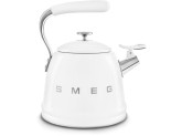 Чайник со свистком, объем 2.3 л, Белый SMEG WKF01WH