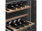Винный холодильник встраиваемый, 60 см, Чёрный Smeg CVI629NR3