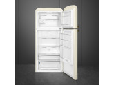 Отдельностоящий двухдверный холодильник, стиль 50-х годов, 80 см, Кремовый Smeg FAB50RCRB5