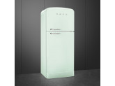 Отдельностоящий двухдверный холодильник, стиль 50-х годов, 80 см, Зеленый Smeg FAB50RPG5