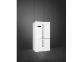 Отдельностоящий 4-х дверный холодильник Side-by-Side, Белый Smeg FQ60BDF