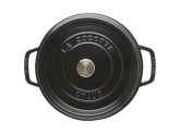 Кокот Staub круглый, 24 см, 4,7 л черный