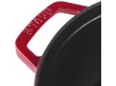 Кокот Staub круглый, 24 см, 4,7 л вишневый