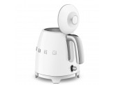 Мини-чайник электрический, объем 0,8 л, Белый Smeg KLF05WHEU