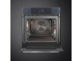 Многофункциональный духовой шкаф с пиролизом, 60 см, Серый Smeg SOP6104TPG