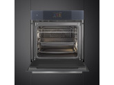Многофункциональный духовой шкаф с пиролизом, 60 см, Серый Smeg SOP6104TPG