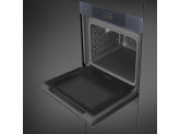 Многофункциональный духовой шкаф с пиролизом, 60 см, Серый Smeg SOP6104TPG