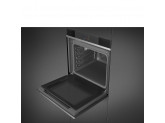 Многофункциональный духовой шкаф с пиролизом, 60 см, Черный Smeg SOP6104TPN