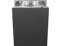Полностью встраиваемая посудомоечная машина, 60 см, Серебристый Smeg STL825A-2