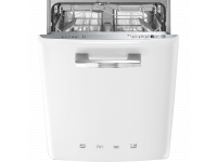 Встраиваемая посудомоечная машина, Стиль 50-х, 60 см, Белый Smeg ST2FABWH2