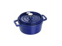 Кокот Staub круглый, 24 см, 3,8 л, темно-синий