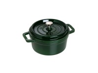 Кокот Staub круглый, 26 см, 5,2 л, зеленый базилик