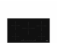 Индукционная варочная панель, 90 см, Чёрный Smeg SI5952B