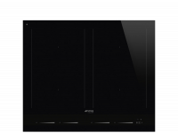 Индукционная варочная панель, 60 см, Чёрный Smeg SIM1643D