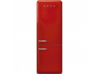 Отдельностоящий двухдверный холодильник, стиль 50-х годов, 70 см, Красный Smeg FAB38RRD5