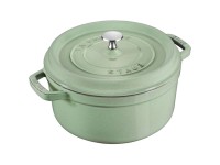 Кокот Staub круглый, 26 см, 5,25 л, шалфей