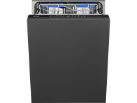 Полностью встраиваемая посудомоечная машина, 60 см, Черный Smeg STL342CSL