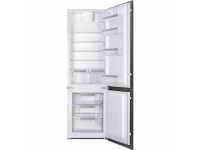 Встраиваемый комбинированный холодильник, Белый Smeg C7280F2P1