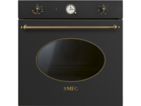 Многофункциональный духовой шкаф, 60 см, 6 функций, Антрацит Smeg SF68C1AO