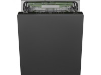 Полностью встраиваемая посудомоечная машина, 60 см, Чёрный SMEG STL7324AQLLW