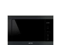 Встраиваемая микроволновая печь, 60 см, Черный матовый Smeg FMI325N