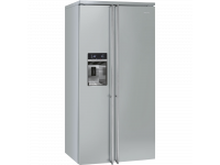 Отдельностоящий холодильник Side-by-Side, Нержавеющая сталь Smeg FA63X