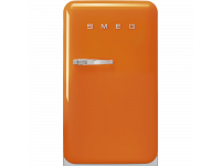 Отдельностоящий однодверный холодильник, стиль 50-х годов, 54,5 см, Оранжевый Smeg FAB10ROR5