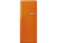 Отдельностоящий однодверный холодильник, стиль 50-х годов, 60 см, Оранжевый Smeg FAB28LOR3
