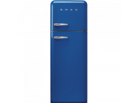 Отдельностоящий двухдверный холодильник, стиль 50-х годов, 60 см, Синий Smeg FAB30RBE5