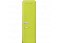 Отдельностоящий двухдверный холодильник, стиль 50-х годов, 60 см, Зеленый Smeg FAB32RLI5