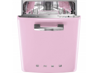 Стиль 50-х гг. Встраиваемая посудомоечная машина, 60 см, Розовый Smeg ST2FABPK
